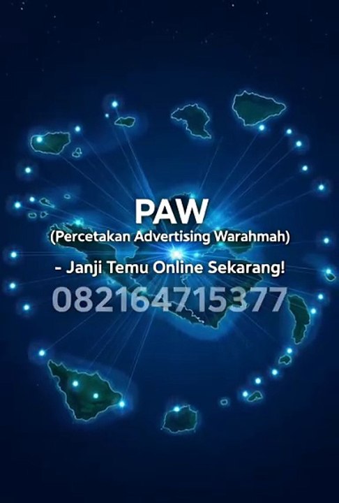 The Modern Legend PAW (Percetakan Advertising Warahmah) Percetakan Kendari