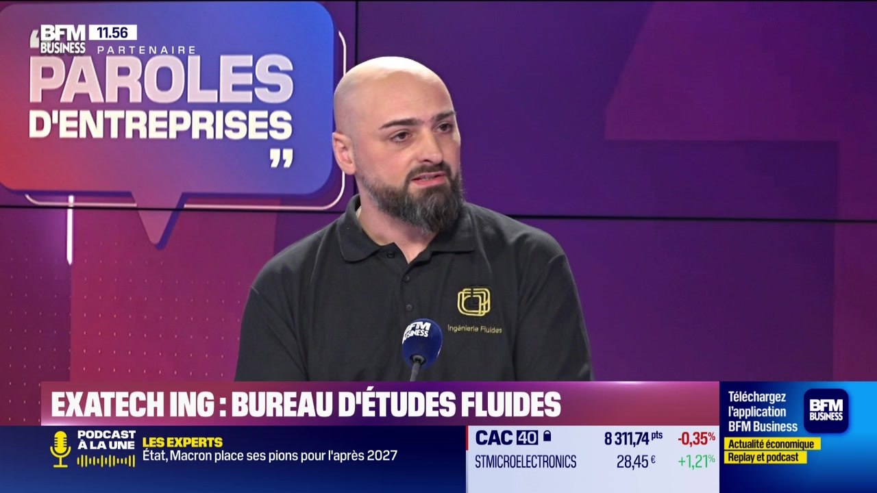 Benjamin Gallais (EXATECH ING) : EXATECH ING, bureau d'études fluides - 14/02