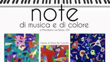 INAUGURAZIONE di NOTE di MUSICA e COLORE a RiBo 104 dimora d'Arte Mondaino