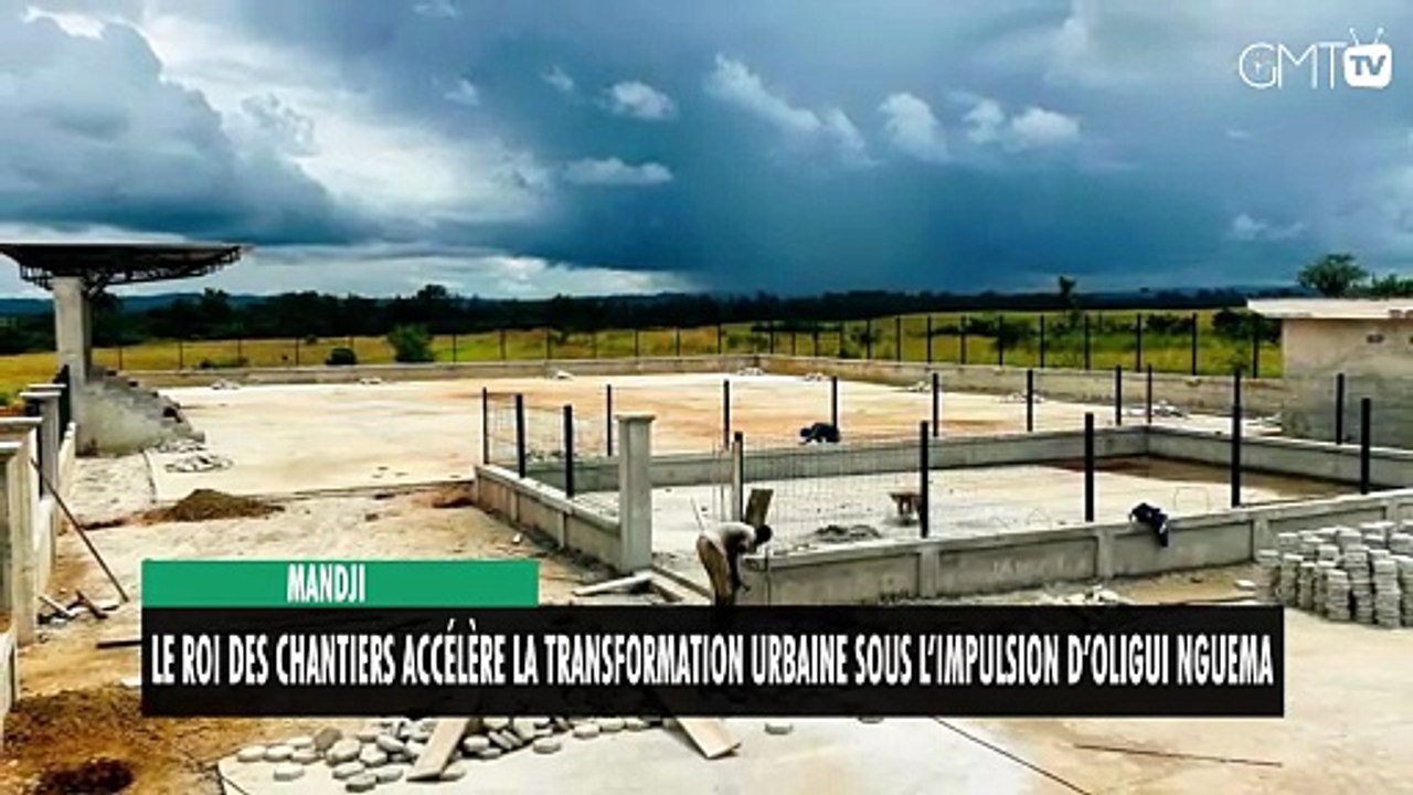 [#Reportage] Mandji : Le Roi des Chantiers accélère la transformation urbaine sous l’impulsion d’Oligui Nguema