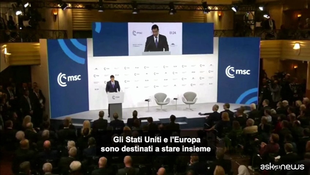 Usa, Rubio a Monaco: "Usa e Europa, destinati a stare insieme"