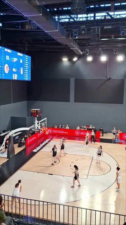 Maç Sonucu - U15 Milli Takım 82-33 Beşiktaş - Basketbol Gençler Ligi Kızlar