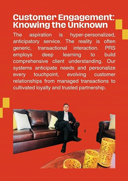 Swami Vijay Kumar Durai, Global CEO, PRS International Group of Companies   Charting the PRS International Path Global AI Aspiration vs. Actuality