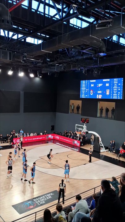 Maç Sonucu - Trabzonspor 69-88 Beşiktaş - Basketbol Gençler Ligi Erkekler 8. Hafta