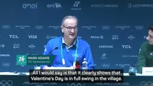 "Valentine's Day is in full swing in the village" - IOC respond to condom shortage