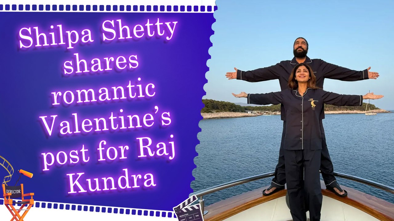 Shilpa Shetty recreates iconic ‘Titanic’ pose with husband Raj Kundra in adorable Valentine’s Day post