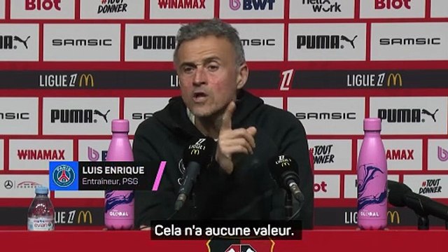 Enrique recadre Dembélé après la défaite à Rennes : Aucun joueur ne peut se placer au-dessus du club