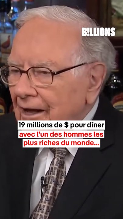 🧠 $19 millions pour déjeuner avec Warren Buffett ⁉️