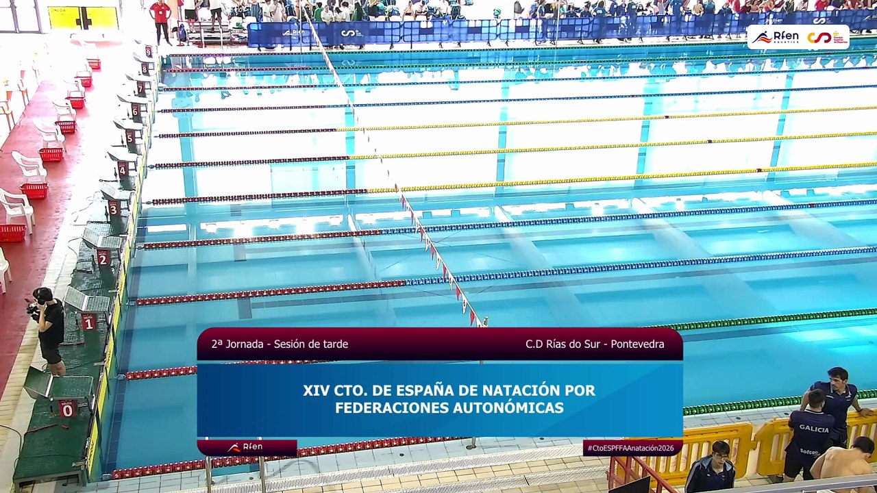 XIV CAMPEONATO DE ESPAÑA DE NATACIÓN FFAA-Sábado tarde