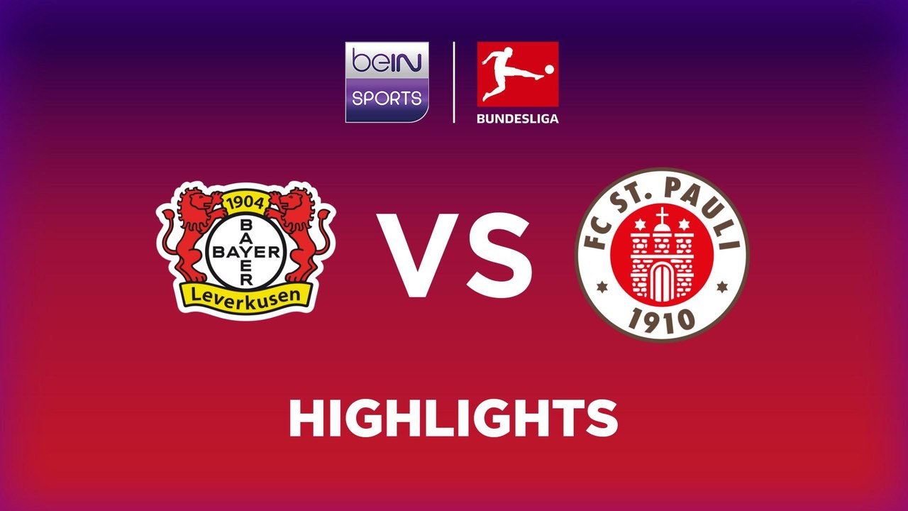 Highlights_Bayer 04 Leverkusen vs. FC St. Pauli_Matchday 22_ACT