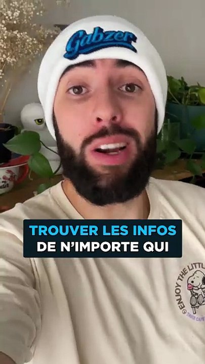 Trouver les infos des gens