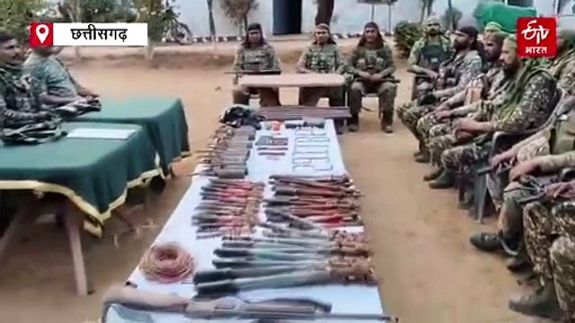 अबूझमाड़ के जंगल से मिला नक्सलियों के हथियारों का जखीरा, एंटी नक्सल ऑपरेशन में मिली सफलता