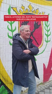 Tanco, leyenda del Rayo 'Matagigantes', vuelve a Vallecas