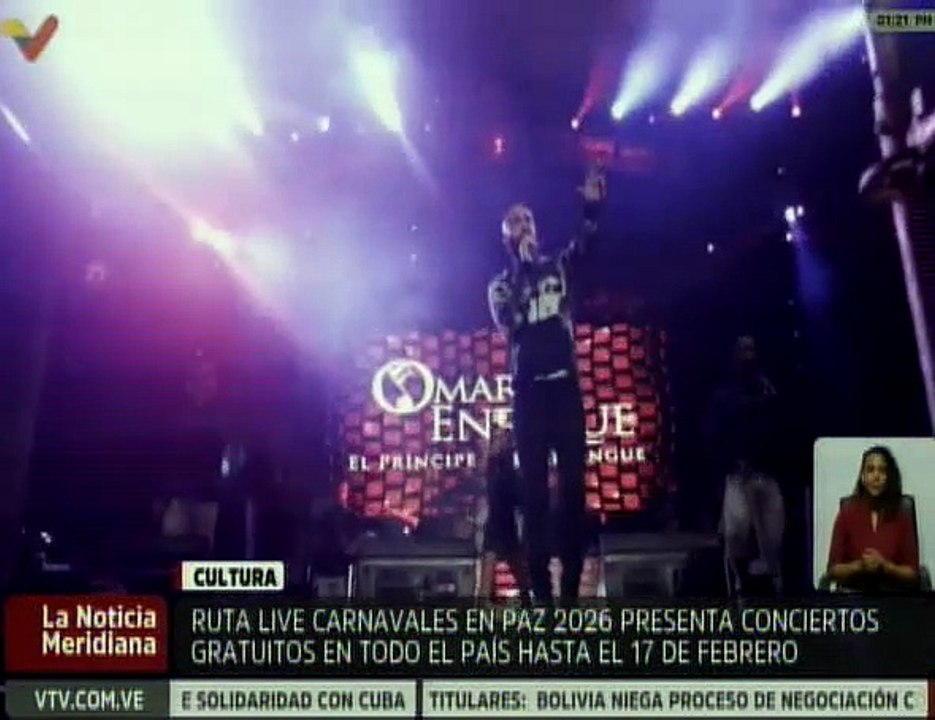 Diversos artistas presentarán sus mejores canciones en Ruta Live Carnavales 2026