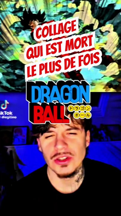 COLLAGE qui est mort le plus de fois dans DRAGON BALL de Diegitino