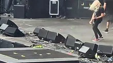 Lamb of God Vocalist Falls During Back to the Beginning