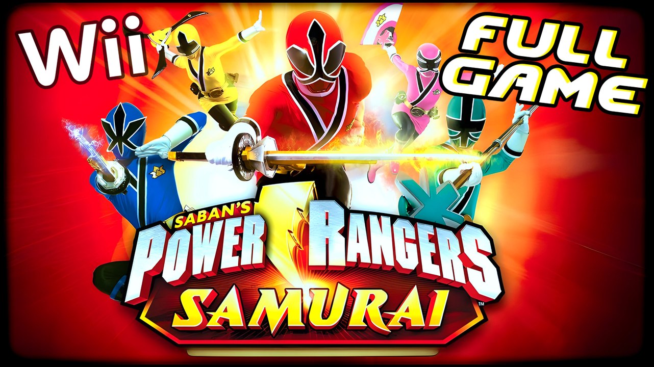 Power Rangers Samurai FULL GAME Longplay (Wii) Co-op