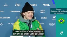 Brazil's first Winter Olympic medallist hopes to inspire after historic triumph