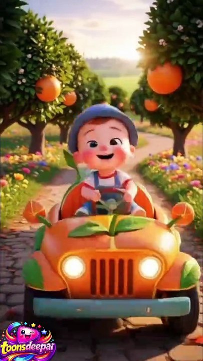 Cute Laughing Kid Meets a Friendly dudi dudi dam dam| AI Kids