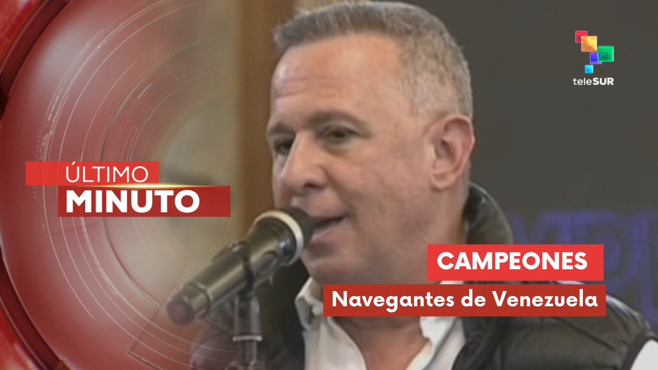 Giuseppe Palmisano agradece a la Pdta. (E) por su apoyo al Béisbol venezolano