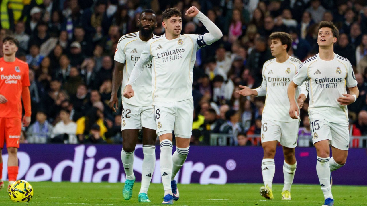 Fede Valverde in den Winkel: Real erhöht traumhaft auf 3:1