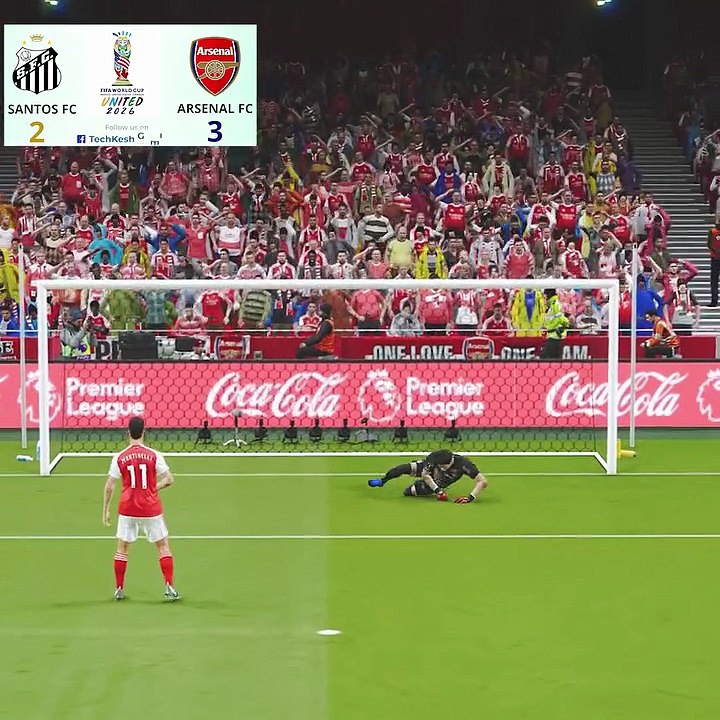 Arsenal Vs Santos | Bukayo Saka Vs Neymar | The Ultimate Skill Duel  | FIFA 26 🤯⚔️