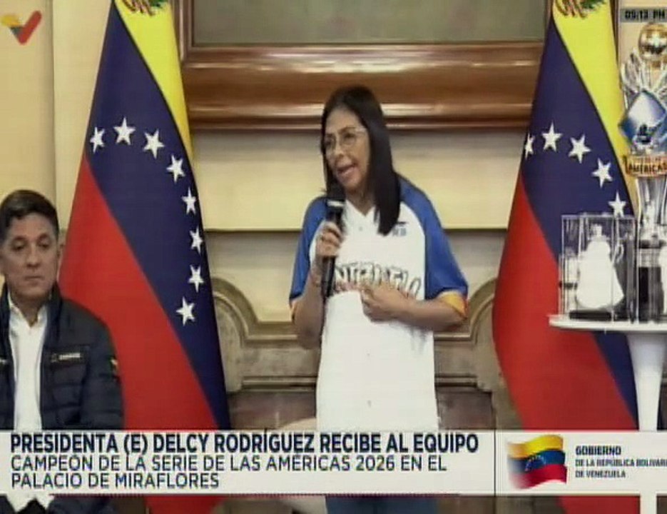 Pdta. Encargada Delcy Rodríguez: Nuestra camisa más importante es la de Venezuela