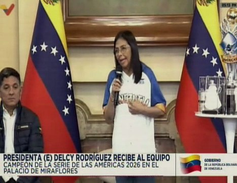 Pdta. Encargada Delcy Rodríguez: Nuestra camisa más importante es la de Venezuela