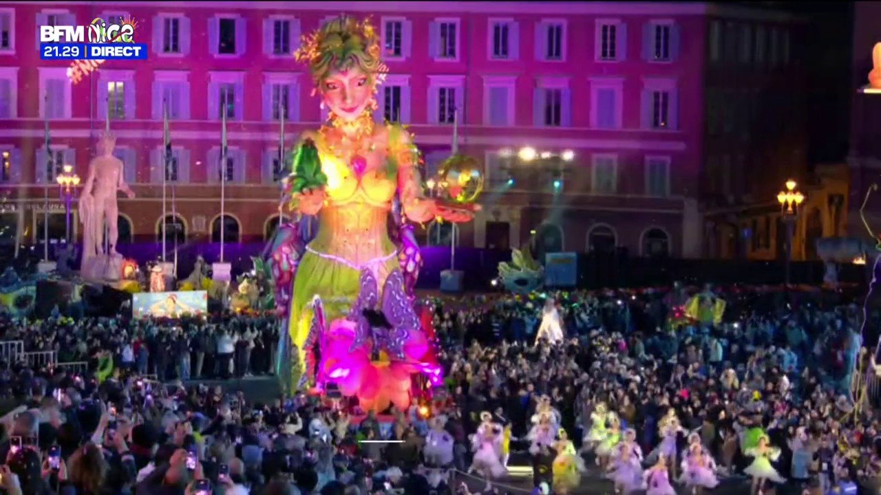 Les images du Corso d'ouverture du carnaval de Nice