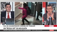 EL HIJO DE UN EXGOBERANDOR COBRABA SIN TRABAJAR