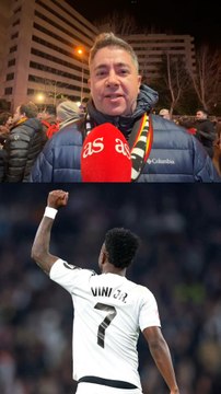 El madridismo se rinde a Vini tras su partido contra la Real