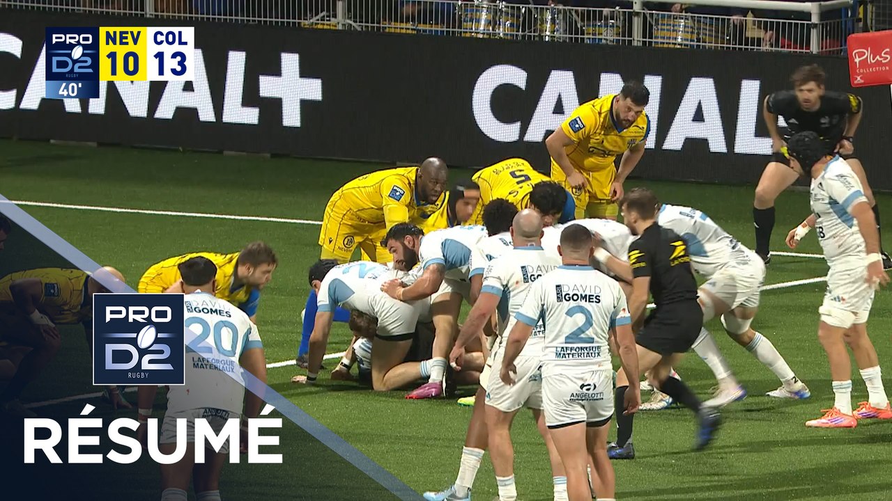 PRO D2 Saison 2025-2026 J20 - Résumé USON Nevers - Colomiers Rugby