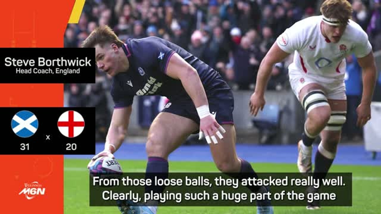 Borthwick regrets red card and chances missed in Calcutta Cup