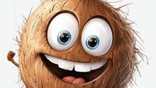 Coconut Happy Dance 🥥💃 | Funny 3D Cartoon Coconut Dance Animation