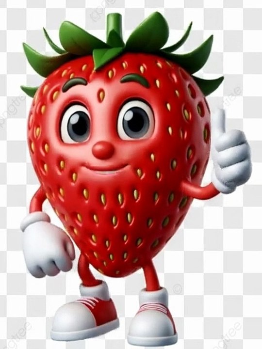 Strawberry Disco Queen 👑🍓 | Neon Dance Party 3D AnimationStrawberry Disco Queen 👑🍓 | Neon Dance Party 3D Animation