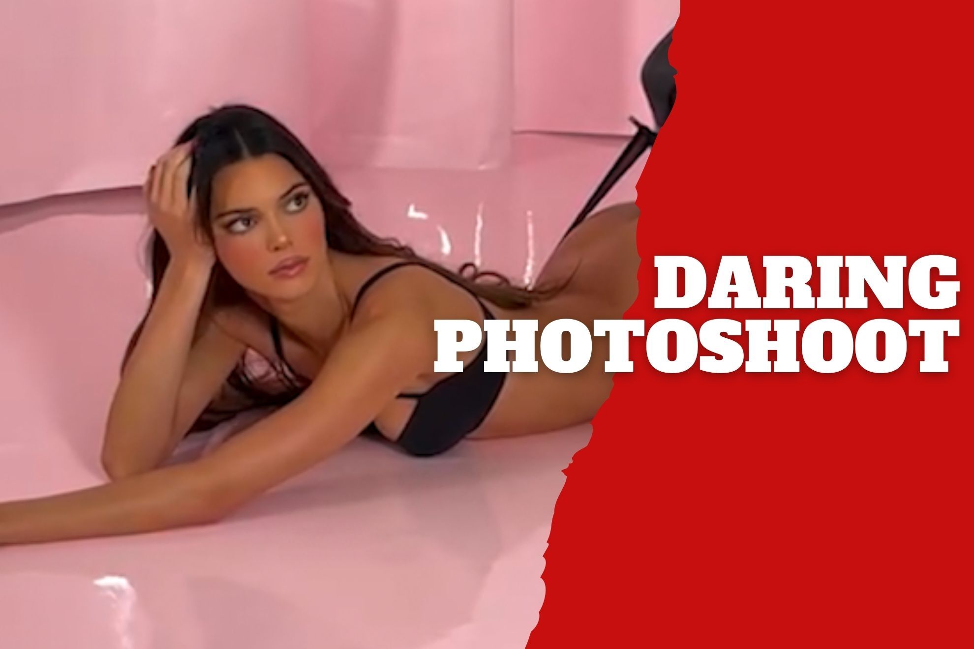 Kendall Jenner poses in a black bikini and leaves fans speechless with bold Instagram photo