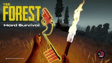 Snatching a Flare Gun and entering Hell Cave on day 5 | The Forest Hard Survival