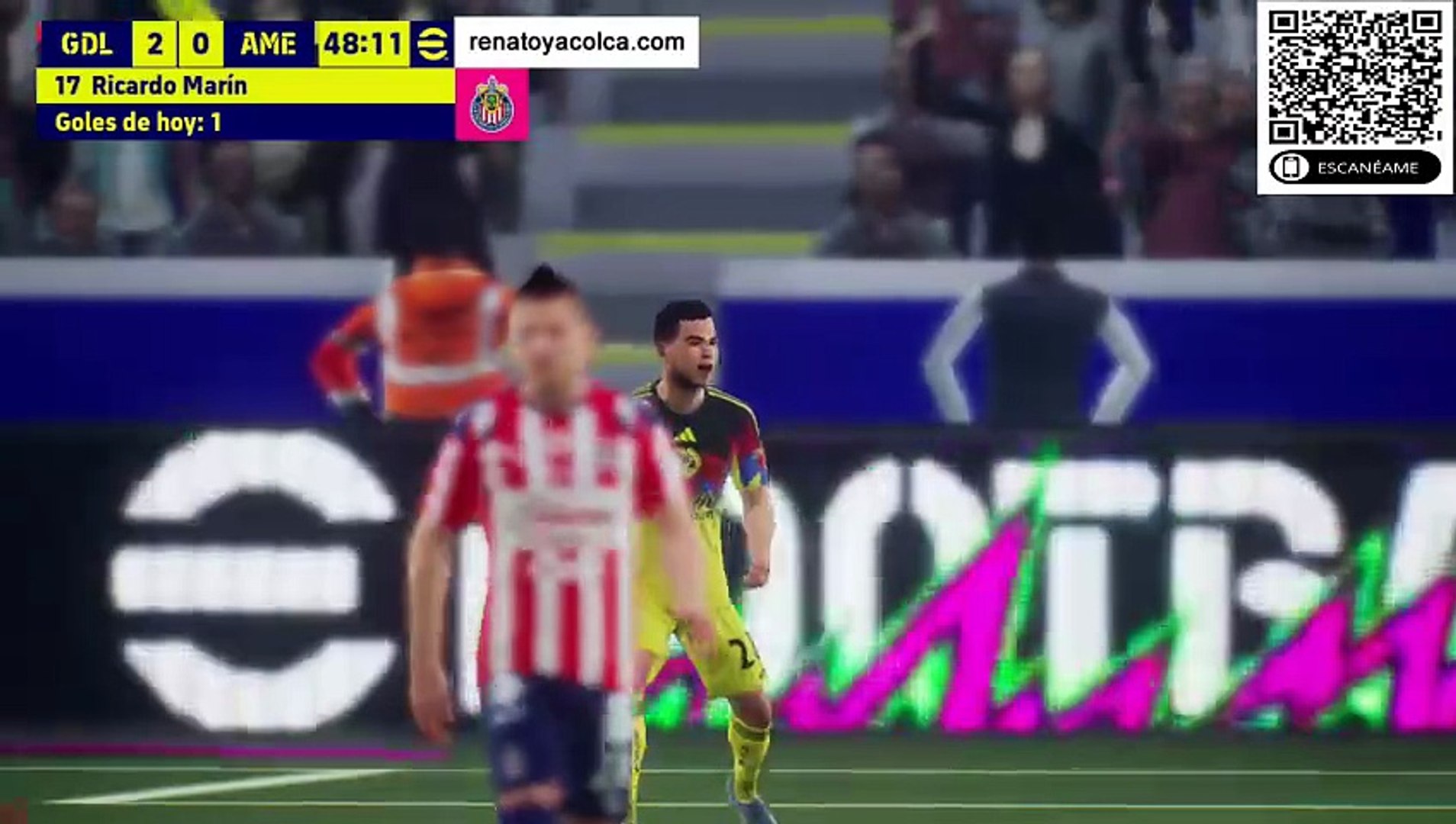 ⁣EFOOTBALL 2026 MOBILE - LIGA MX - AMÉRICA vs. GUADALAJARA | GAMEPLAY [60 FPS]