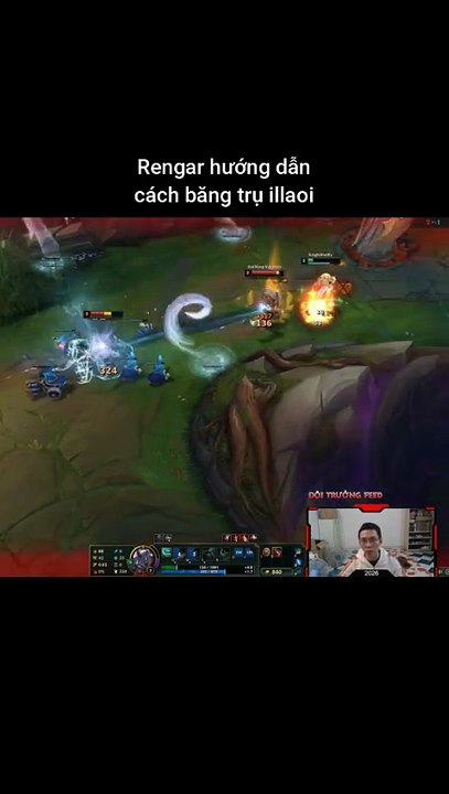 Rengar hướng dẫn cách băng trụ illaoi #rengar #illaoi #lienminhhuyenthoai #leagueoflegends #knightriseky