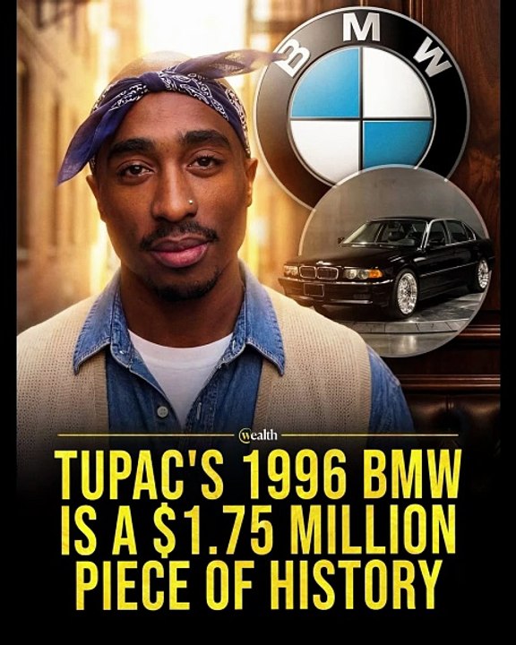 TUPAC'S 1996 BMW IS A $1.75 MILLION PIECE OF HISTORY #shorts