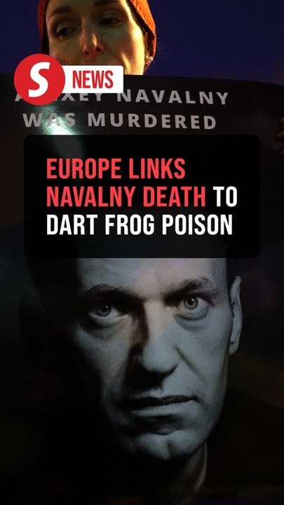 Navalny's death was caused by dart frog poison, European allies say