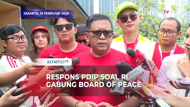 PDIP soal RI Gabung Board of Peace Bentukan Trump, Hasto: Kami Harap Presiden Prabowo