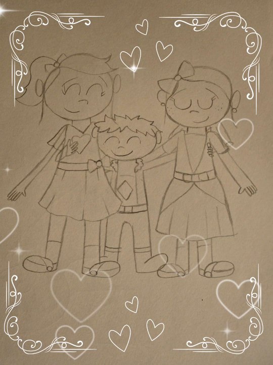Valentines day is about spending time with friends and family. Kayla-Belle is friends with everyone around her.