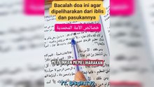 Doa agar Dipelihara dari Iblis dan Pasukannya
