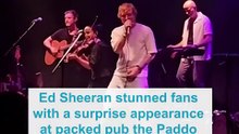 Ed Sheeran stuns pub crowd with surprise performance at Paddo RSL