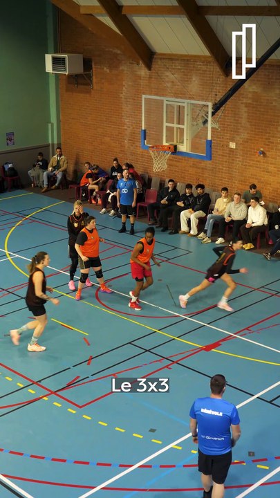 Le basket 3x3 sur le parquet d'Aix-Noulette