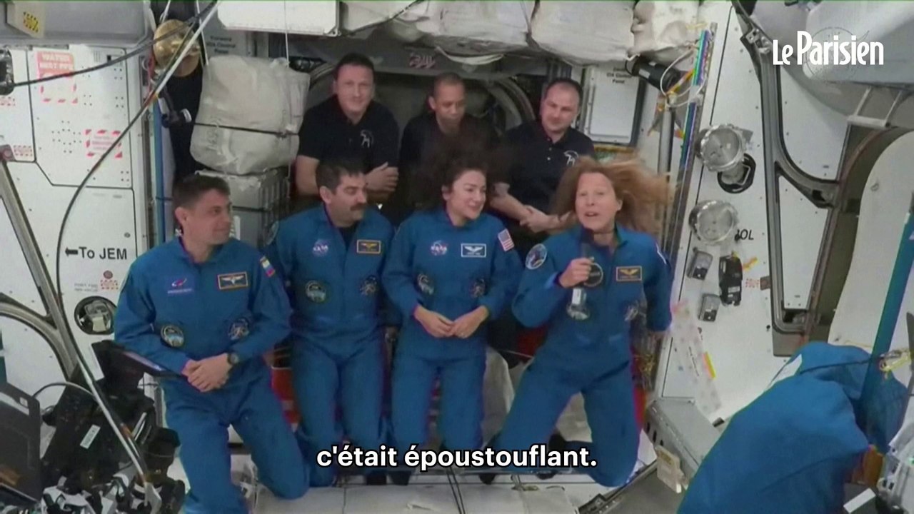 « La Terre est tellement belle vue d'en haut » : Sophie Adenot est arrivée dans l’ISS