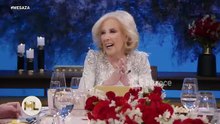 Así fue la fría vuelta de Jimena Monteverde al programa de Mirtha Legrand