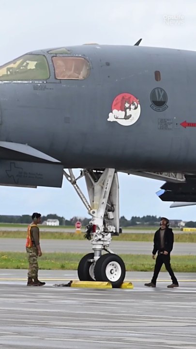 B-1B Lancer Takes Off in Norway — Pure Strategic Power