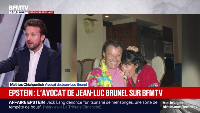 Affaire Jeffrey Epstein: Jean-Luc Brunel n'a jamais été mis en examen pour avoir rabattu des femmes , assure son avocat Mathias Chichportich